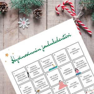 Joulujuttuja - hyvinvoinnin joulukalenteri (ladattava pdf)