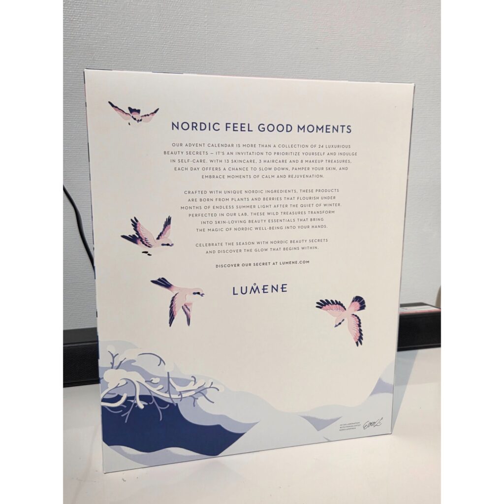 Lumenen joulukalenterin tausta